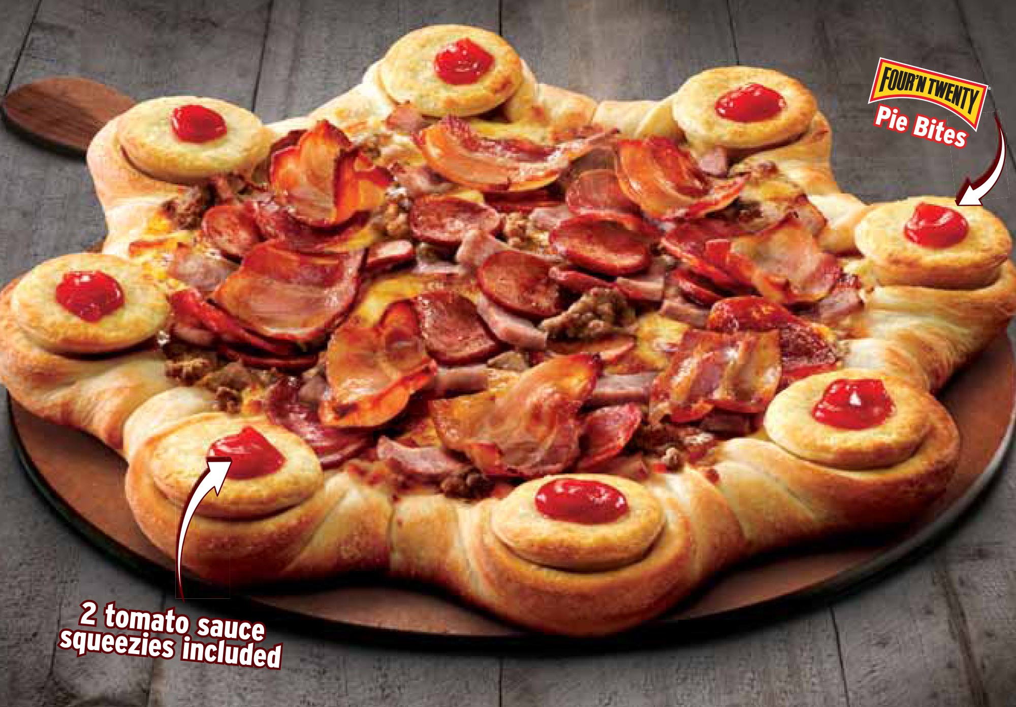 Pizza Hut And Four'N Twenty Give Birth To Love Child - B&T