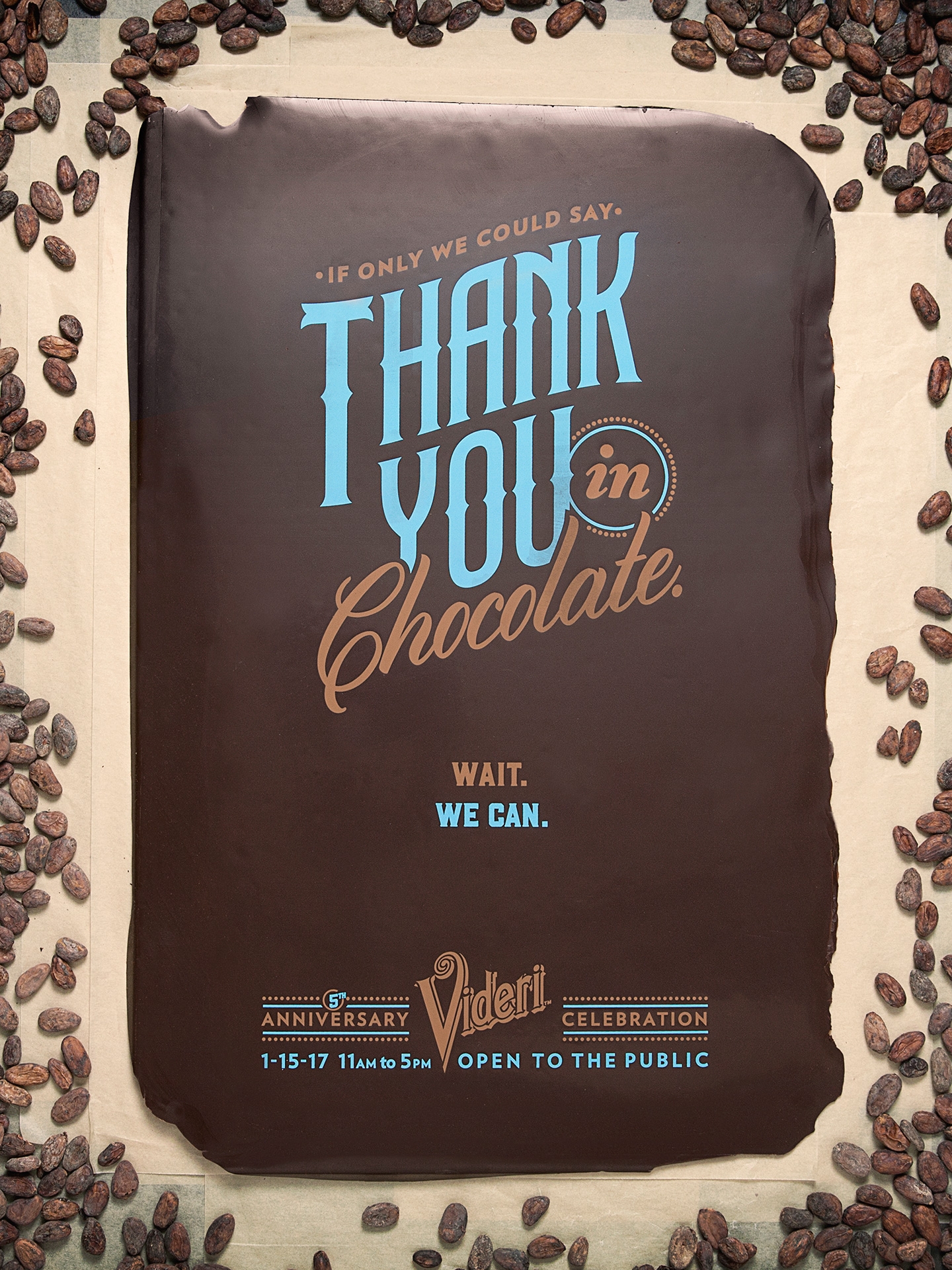 American Chocolate Company Celebrates Birthday With Edible Posters - B&T