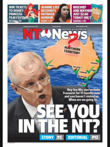 NT News Cheeky "See You In The NT?" Early Front Runner For ...