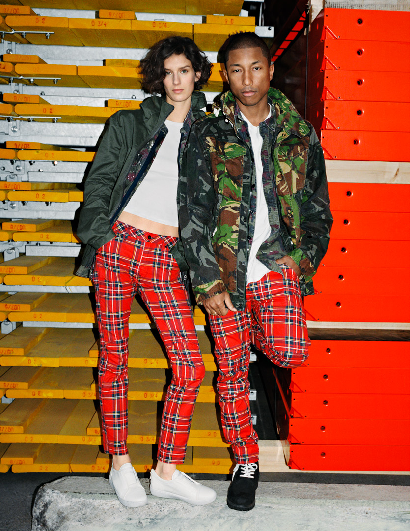 Pharrell Williams Stars In The Latest Collection For G-Star RAW: Elwood ...