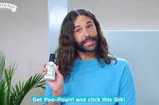 ‘Queer Eye’s’ Jonathan Van Ness “Wants Your Poop To Smell Gorg” In Poo-Pourri’s Hilarious New Work
