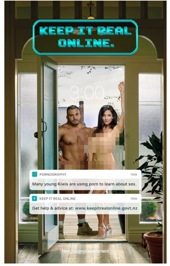 New Zealand advert featuring nude porn actors praised 
