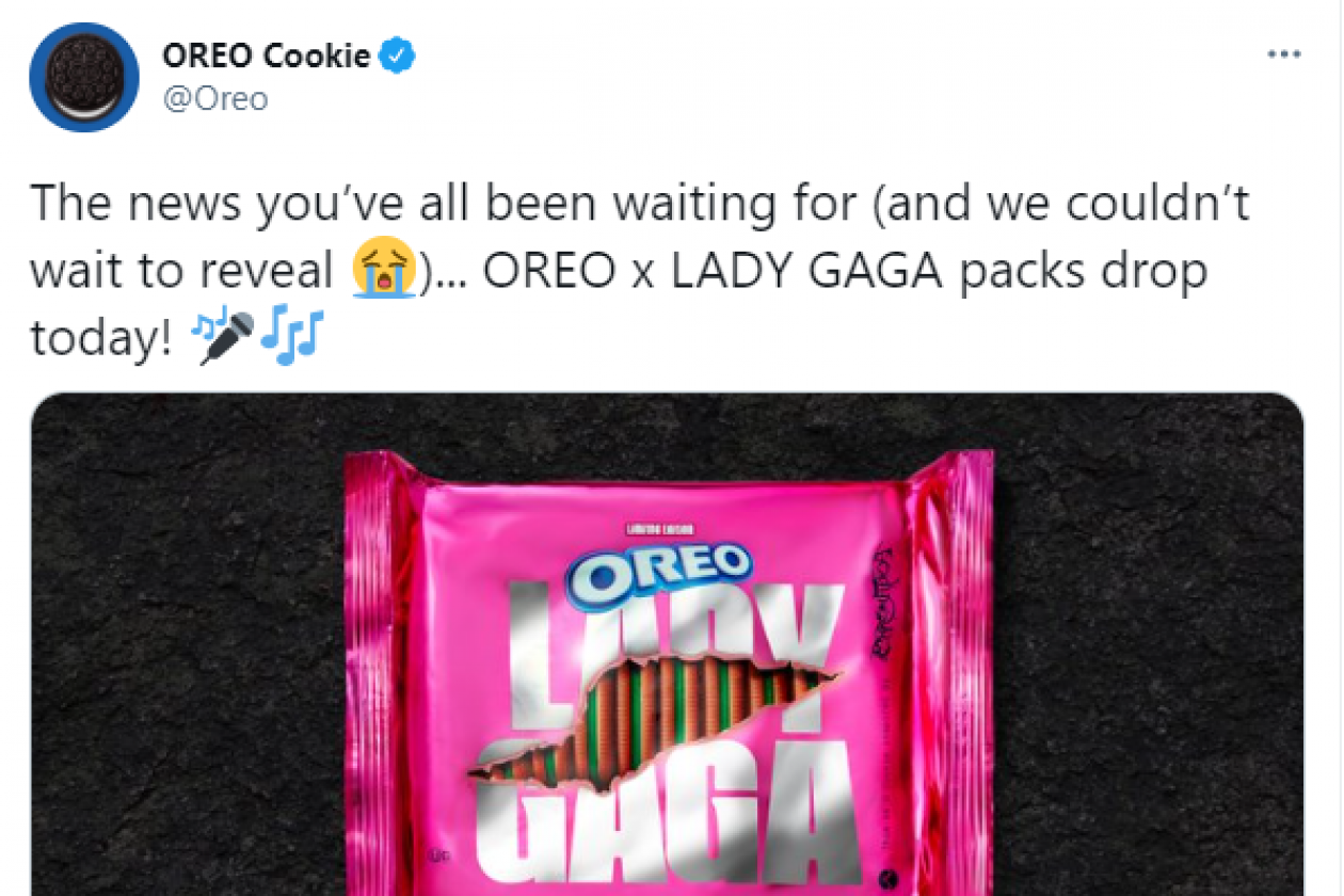 OREO Release Lady Gaga â€œChromaticaâ€ Themed Cookies With Digital Scavenger  Hunt - B&T