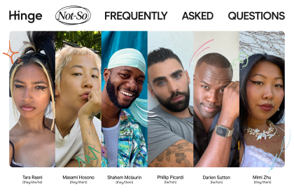 Hinge Debuts NFAQ In-App Function For LGBTQIA+ Users