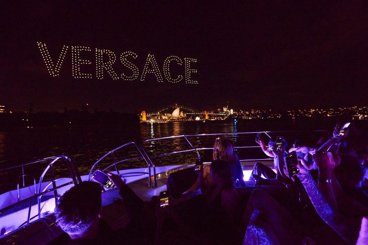 Spark Foundry Behind Sydney Harbour Drone Show For Versace Fragrance Brand