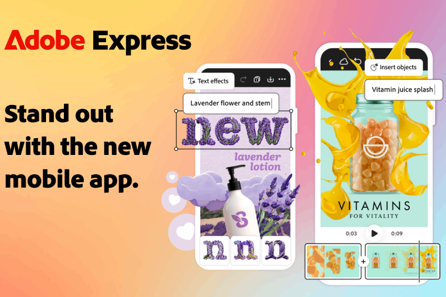 Adobe, Firefly AI ile Express Mobile uygulamasını başlattı