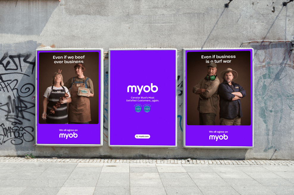 MYOB Celebrates Unity Among Competitors In Bold Campaign