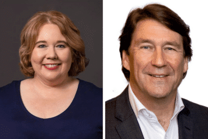 L-R: Kristie Atkins, Andrew Thornton.