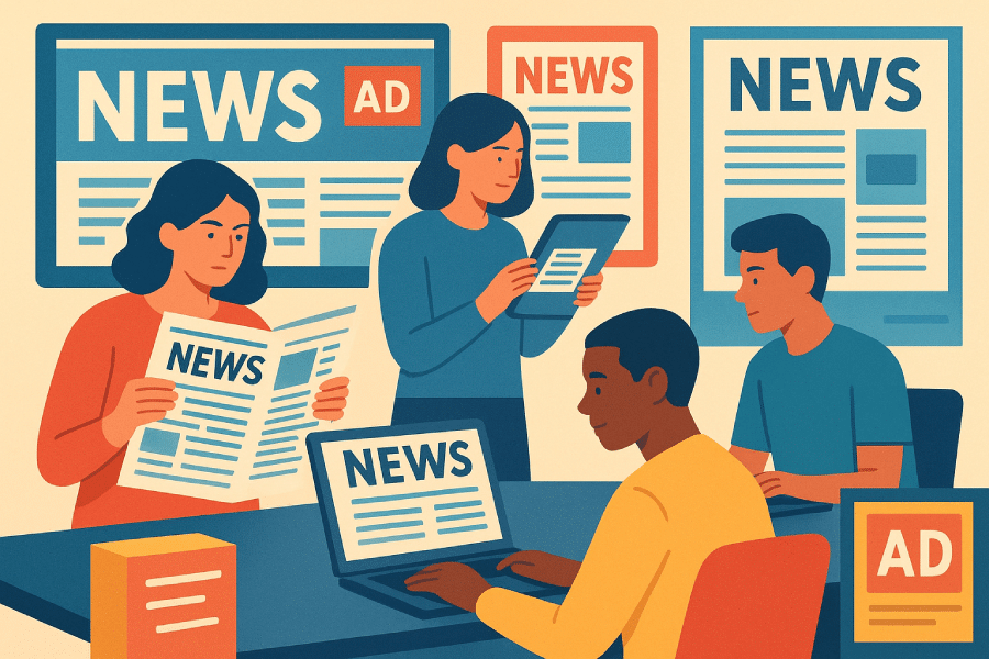 Advertising In News Outperforms Other Environments