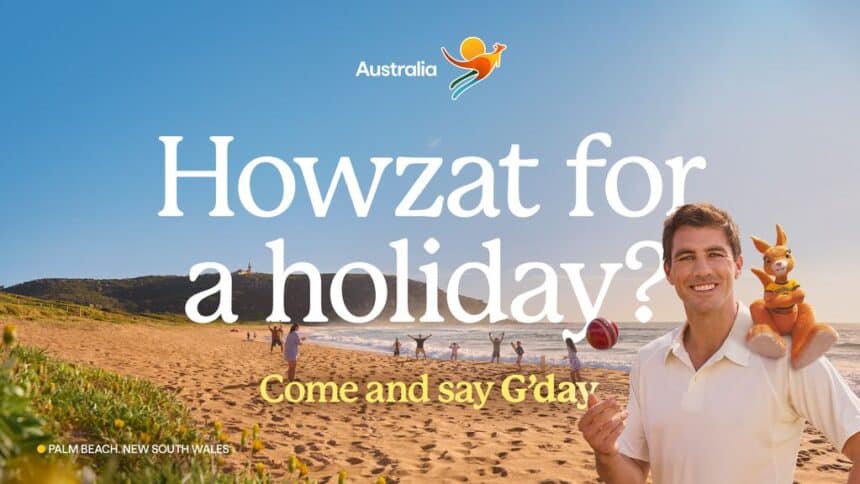 Pat Cummins & Tourism Australia Targets English Fans With ‘Howzat For A Holiday?’