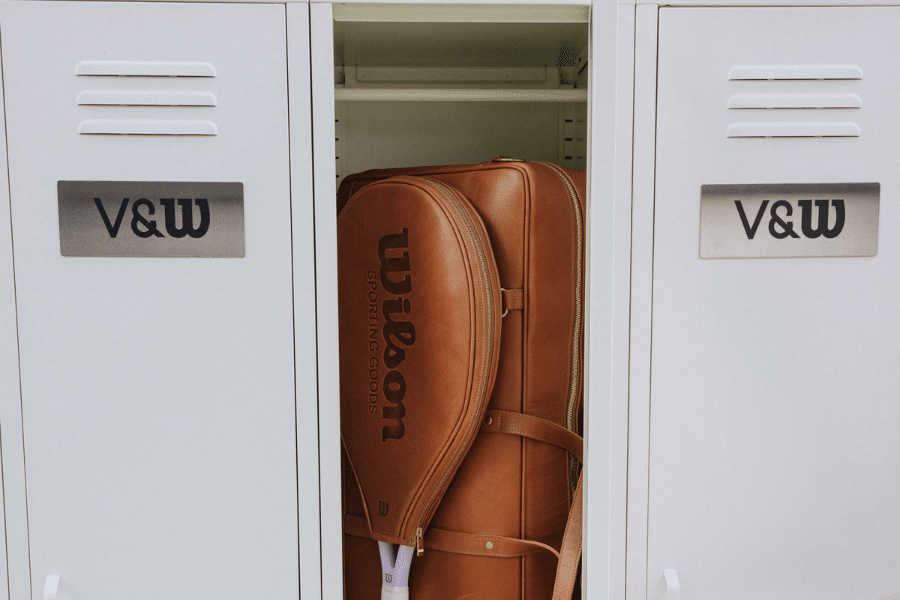 Viktoria & Woods Steps Onto The Tennis Court With Wilson