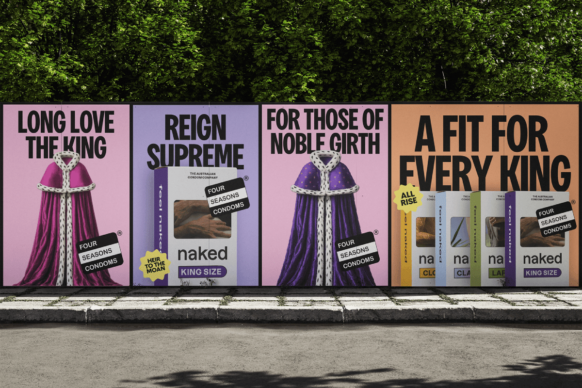 Four Seasons Condoms Rides Danish Royals’ Coming To Australia In New Campaign Via 2045